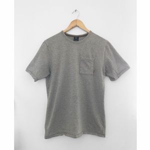 Men's Nike Grey Cotton Pocket Tee - M